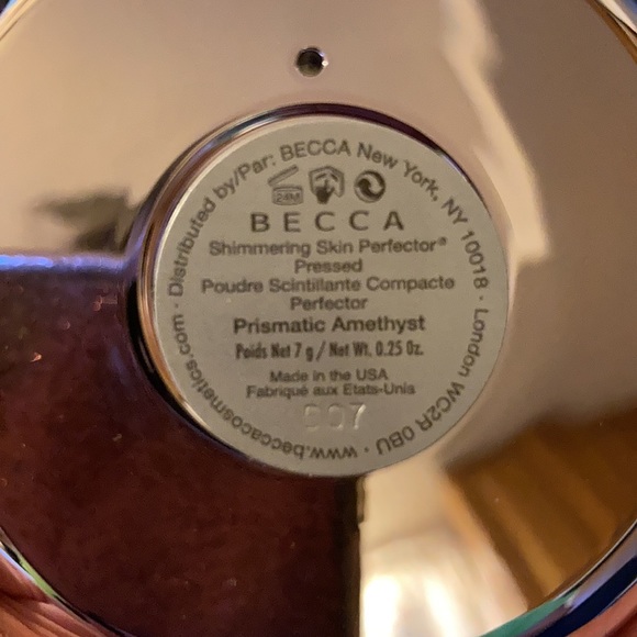 BECCA Limited Edition Shimmering Skin Perfector Pressed Prismatic Amethyst - Picture 12 of 16